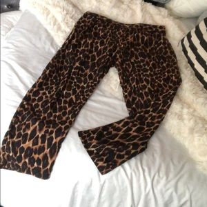 Boutique style Leopard pants.
